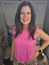Load image into Gallery viewer, Banks Basic Lettuce Tank-Pink - Jeans Jewels and Jesus Boutique