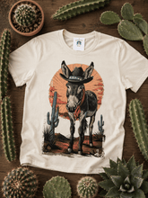 Load image into Gallery viewer, Cactus Donkey Tee - Jeans Jewels and Jesus Boutique