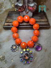 Load image into Gallery viewer, Chunky Beaded Charm Bracelet - Jeans Jewels and Jesus Boutique