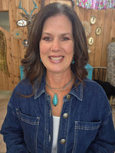 Load image into Gallery viewer, Denim Hi-Low Jacket - Jeans Jewels and Jesus Boutique