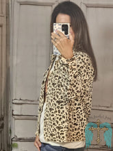 Load image into Gallery viewer, Leopard Corduroy Jacket