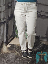 Load image into Gallery viewer, Judy Blue High Waist Jogger White