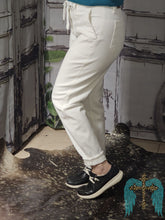 Load image into Gallery viewer, Judy Blue High Waist Jogger White