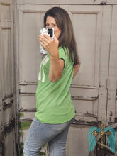 Load image into Gallery viewer, Ribbed Texas Top-Kelly Green