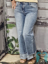 Load image into Gallery viewer, Jordan Wide Cuff Jeans