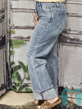 Load image into Gallery viewer, Jordan Wide Cuff Jeans