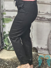 Load image into Gallery viewer, Judy Blue Joggers-Black HW