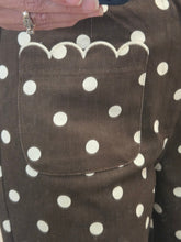 Load image into Gallery viewer, Entro Brown with Cream Polka Dot Pants - Jeans Jewels and Jesus Boutique