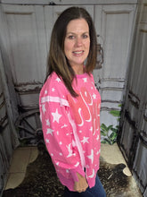 Load image into Gallery viewer, Ho Ho Ho Sweatshirt-Pink - Jeans Jewels and Jesus Boutique
