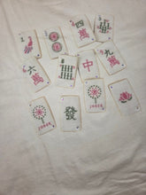 Load image into Gallery viewer, Mahjong Cap Sleeve Tee with Crystals - Jeans Jewels and Jesus Boutique