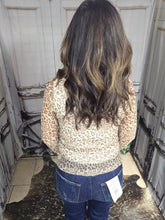 Load image into Gallery viewer, Mocha Leopard Mesh - Jeans Jewels and Jesus Boutique