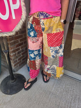 Load image into Gallery viewer, Pieces Of My Heart Patchwork Pants - Jeans Jewels and Jesus Boutique