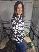 Load image into Gallery viewer, Poker Printed Mesh - Jeans Jewels and Jesus Boutique