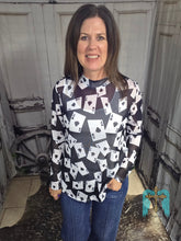 Load image into Gallery viewer, Poker Printed Mesh - Jeans Jewels and Jesus Boutique