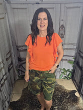 Load image into Gallery viewer, Risen Camo Jorts - Jeans Jewels and Jesus Boutique