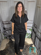 Load image into Gallery viewer, Make A Wish Lounge/Travel Set-Black