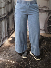 Load image into Gallery viewer, Light Denim Wide Leg Pant