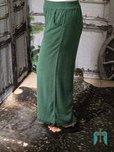 Load image into Gallery viewer, Umgee Linen Pants-Hunter Green