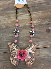 Load image into Gallery viewer, Gypsy Rose Butterfly Necklace