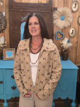 Load image into Gallery viewer, "Bowtiful" Mocha with Brown Bows Jacket