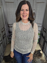 Load image into Gallery viewer, Tiny Star Mesh Top