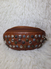 Load image into Gallery viewer, Eclipse Charm Leather Sunglass Case-Brown