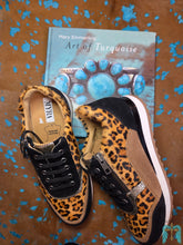 Load image into Gallery viewer, "Velocity" Leopard Sneaker
