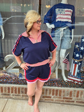 Load image into Gallery viewer, Graceful Ruffle Accent Short Set
