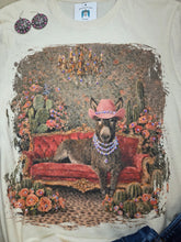 Load image into Gallery viewer, Diva Donkey with Cheetah Tee