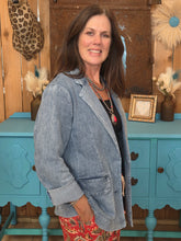 Load image into Gallery viewer, Denim Blazer
