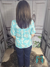 Load image into Gallery viewer, Turquoise Dreams Top