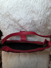 Load image into Gallery viewer, Alanna Embossed Leather Bag-Red