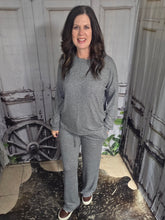 Load image into Gallery viewer, Soft Lounge/pajama Set-Black