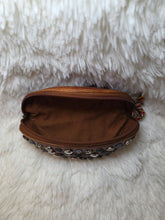 Load image into Gallery viewer, Eclipse Charm Leather Sunglass Case-Brown