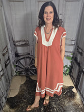 Load image into Gallery viewer, Boho Coastal Tunic Dress