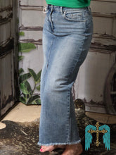 Load image into Gallery viewer, Risen High Rise Long Denim Skirt