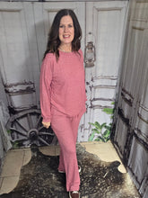 Load image into Gallery viewer, Soft Lounge/pajama Set-Dark Red - Jeans Jewels and Jesus Boutique