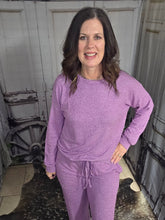 Load image into Gallery viewer, Soft Lounge/pajama Set-Lt Plum - Jeans Jewels and Jesus Boutique
