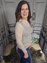 Load image into Gallery viewer, Tiny Star Mesh Top - Jeans Jewels and Jesus Boutique