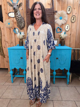 Load image into Gallery viewer, Umgee Boho Medallion Maxi Dress - Jeans Jewels and Jesus Boutique
