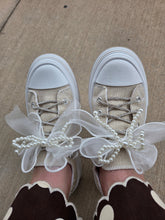 Load image into Gallery viewer, Very G Aman Pearls Natural Sneaker - Jeans Jewels and Jesus Boutique