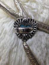 Load image into Gallery viewer, Western Heart Hand Stone Stretch Ring - Jeans Jewels and Jesus Boutique