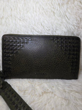 Load image into Gallery viewer, Zidana Elko Braided Veg Tanned Leather Wallet-Olive Green - Jeans Jewels and Jesus Boutique