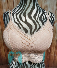 Load image into Gallery viewer, Mallory Lace Bralette - Blush