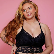 Load image into Gallery viewer, Juliette Deluxe Lace Bralette - Black - Jeans Jewels and Jesus Boutique