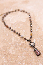 Load image into Gallery viewer, Bamboo Agate Pica Necklace
