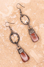 Load image into Gallery viewer, Bamboo Agate Pica Earring
