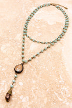 Load image into Gallery viewer, Nora Necklace Smokey Turquoise

