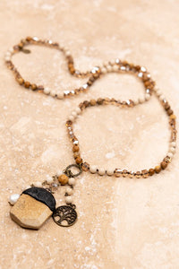 Taupe Bella Necklace