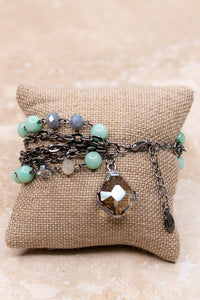 Darla Light Blue Bracelet
